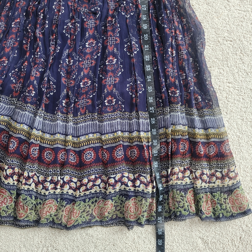 Maeve by Anthropologie Adrian Sheer Boho Tunic Dress Size L - Picture 7 of 11